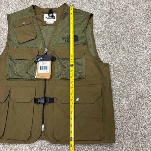 NEW The North Face Mens M66 Field Vest Military Olive Relaxed Fit Medium - Picture 6 of 7